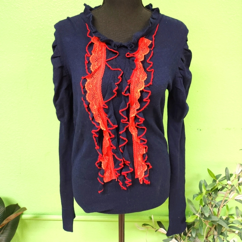 Felicity ruffle sweater